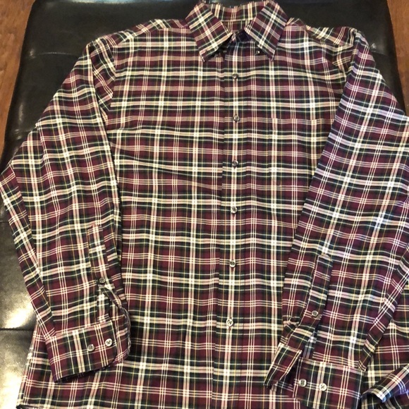 JOS.A.Bank-Mpreppy classic look-maroon,beige, gold, green, Black color-Like New! - Picture 2 of 7